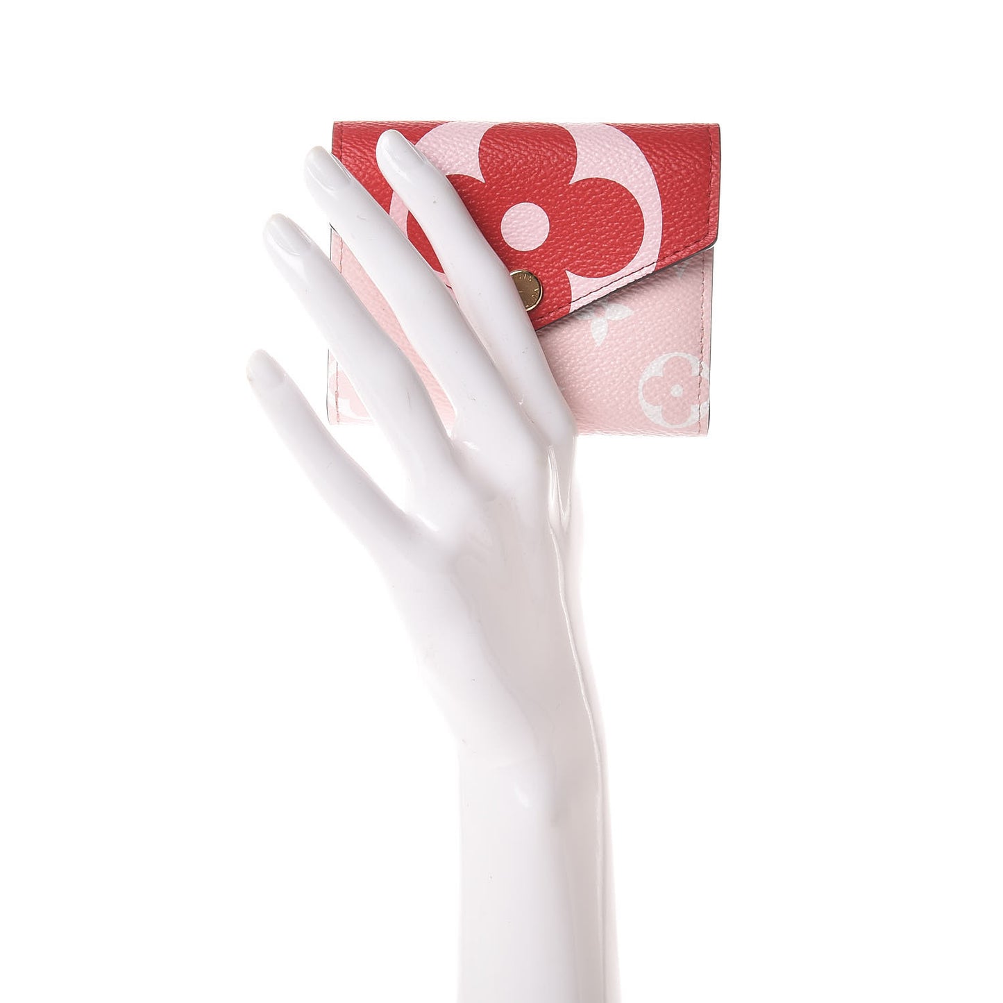 Monogram Giant Zoe Wallet Rouge Rose