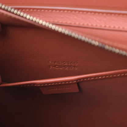 Celine Smooth Calfskin Nano Luggage Terracotta 8 of 12