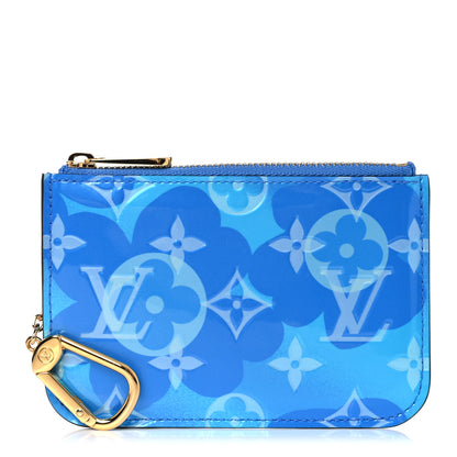 Louis Vuitton Vernis Valentine Key Pouch Light Blue 1 of 6