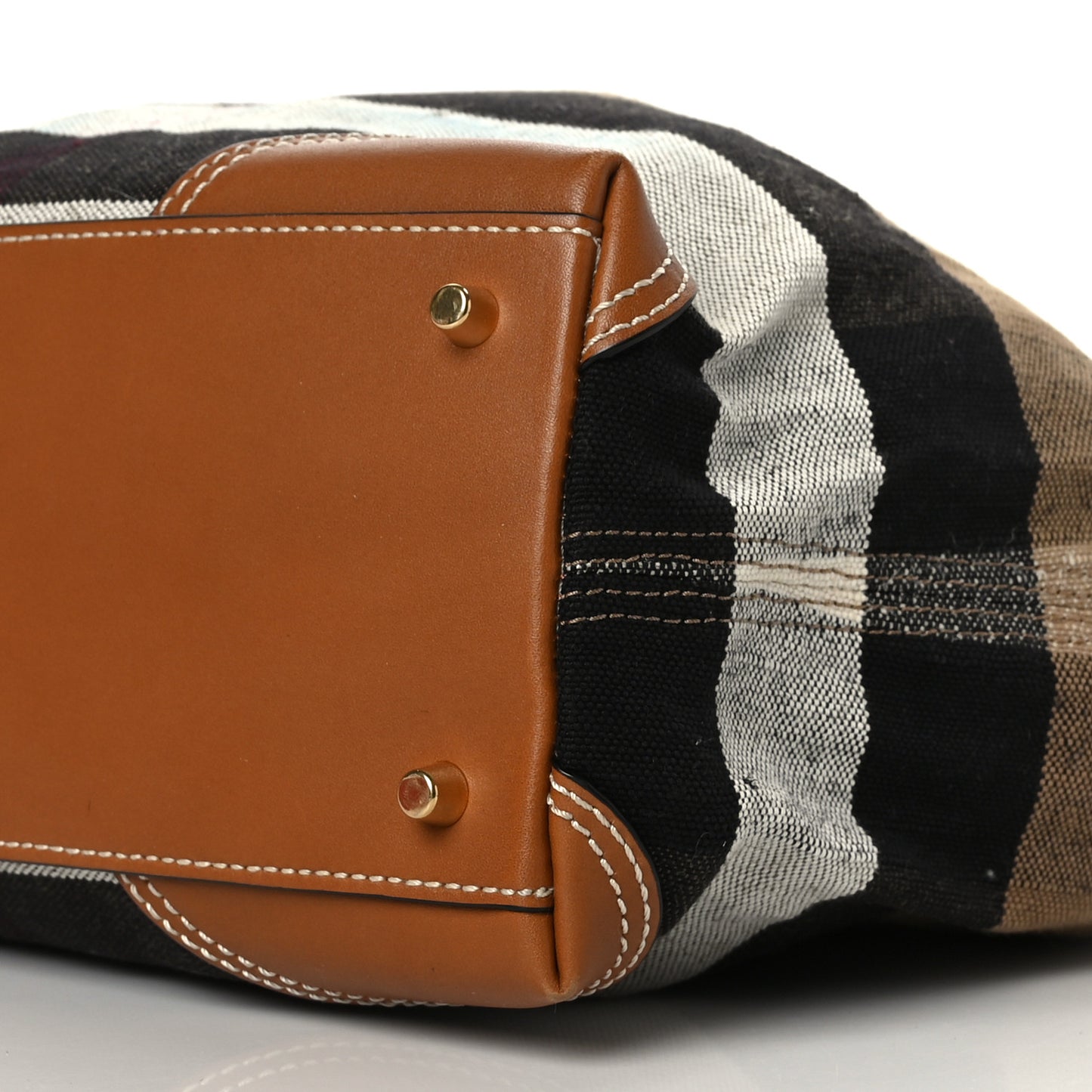 Canvas Mega Check Medium Maidstone Saddle Brown