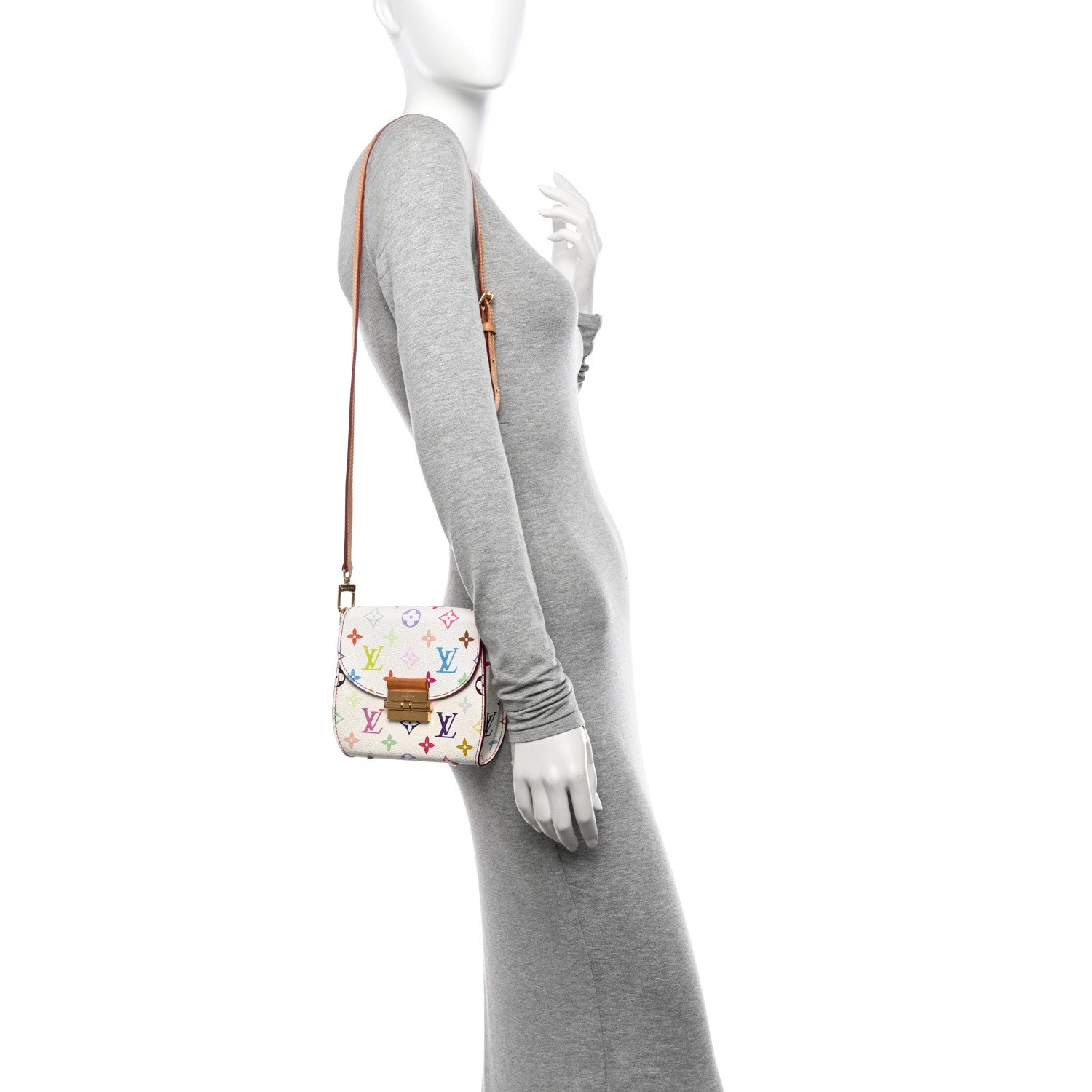 Louis Vuitton Monogram Multicolor Heartbreaker White 2 of 12
