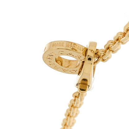Bulgari 18K Yellow Gold Diamond Serpenti Viper Demi Pave Pendant Necklace 6 of 7