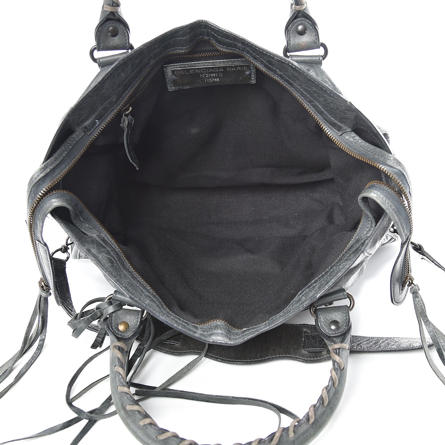 Balenciaga Agneau Classic Hardware City Anthracite 4 of 22