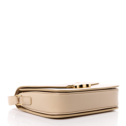 Celine Shiny Calfskin Medium Triomphe Nude 4 of 12