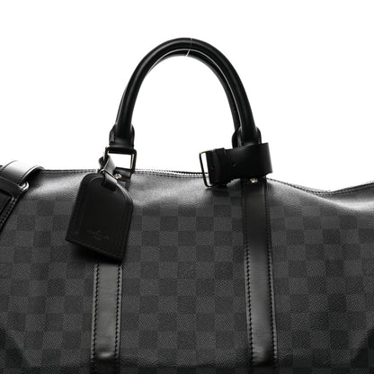 Louis Vuitton Damier Graphite Keepall Bandouliere 55 4 of 10