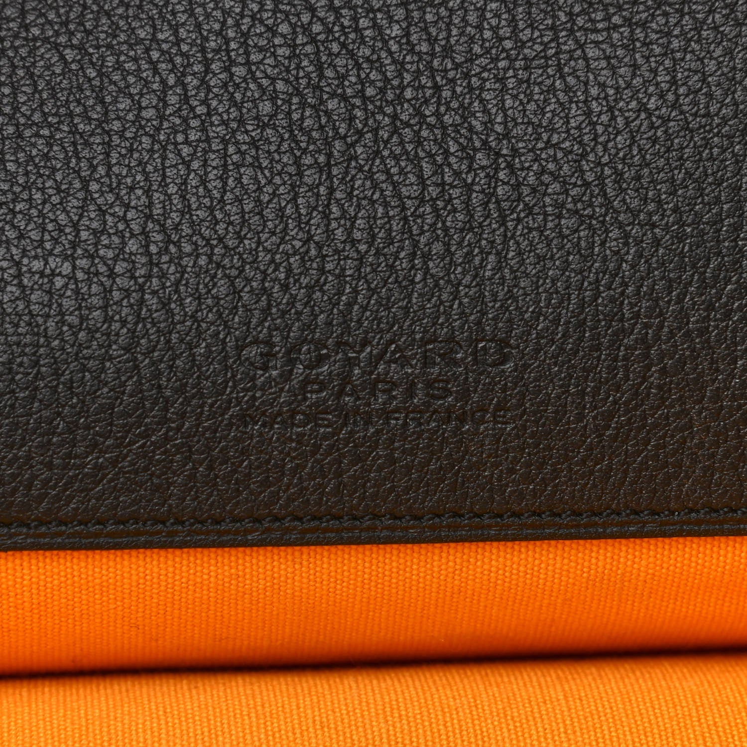 Goyard Goyardine Senat Pochette GM Black 6 of 6