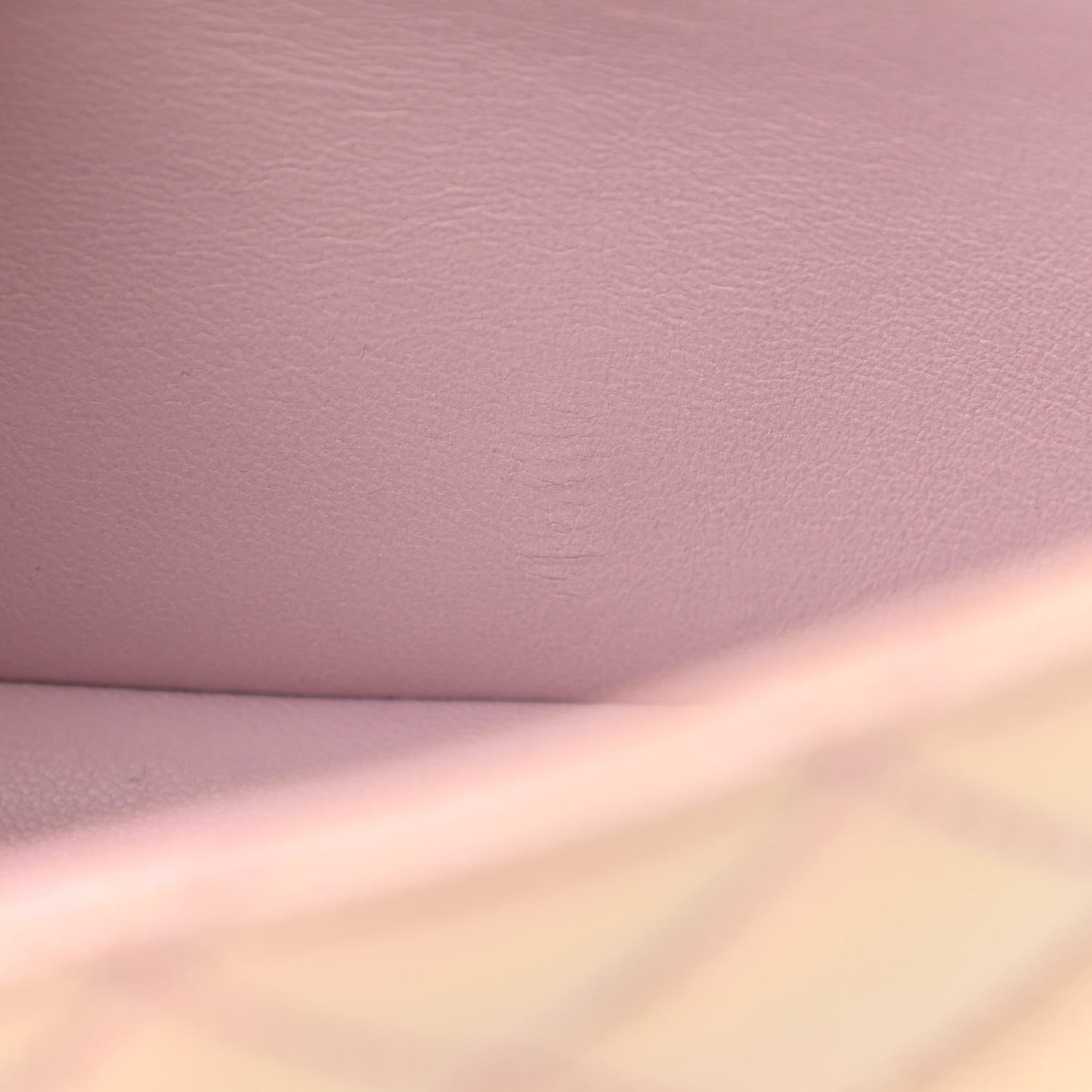 Iridescent Caviar Quilted Mini Coco Handle Flap Pink