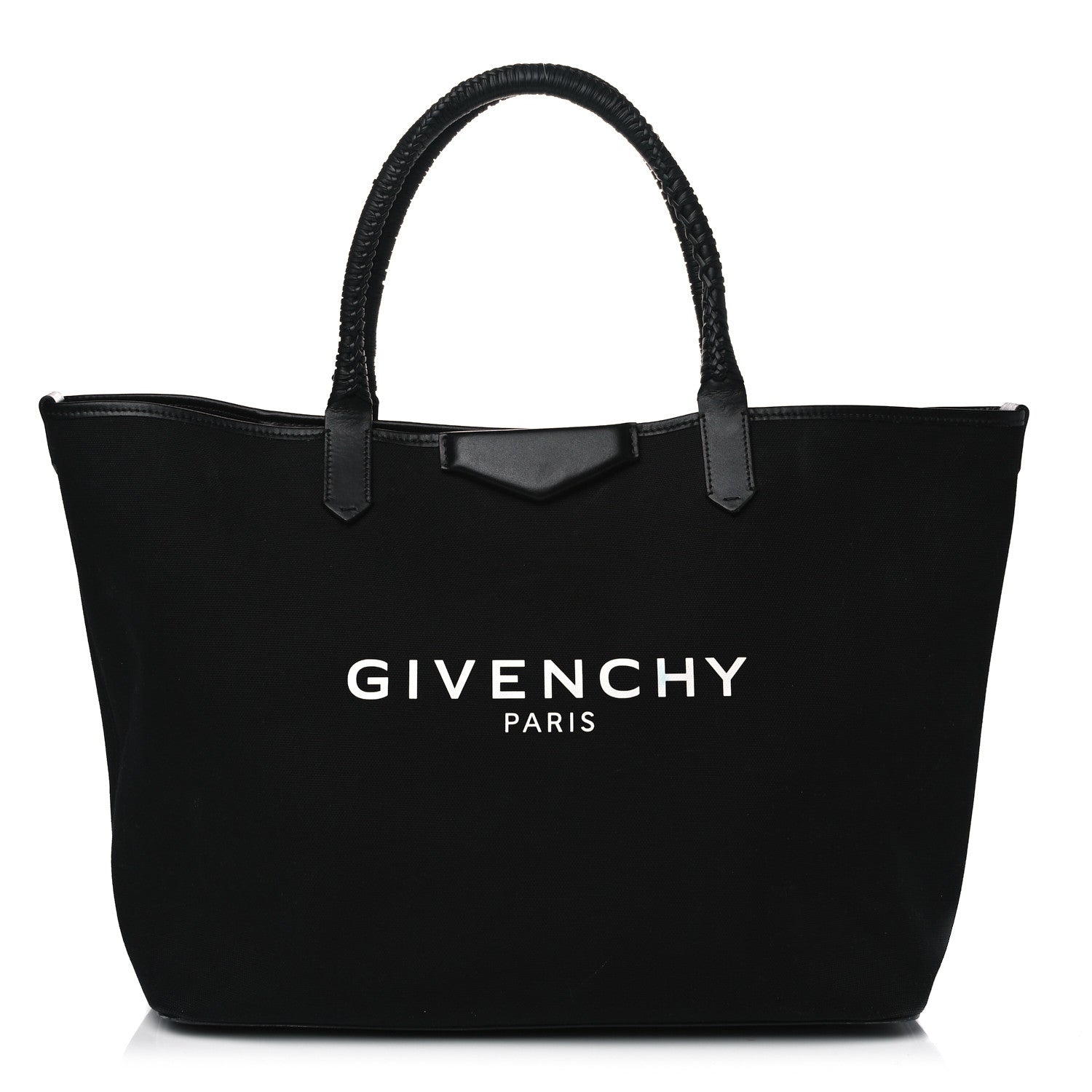 Givenchy Canvas Medium Antigona Logo Tote Black 1 of 15