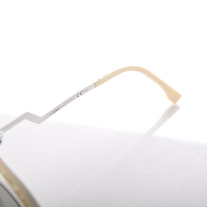 Fendi Paradeyes Sunglasses FF 0137/S White Gold 7 of 8