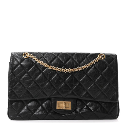 Chanel Aged Calfskin Quilted 2.55 Reissue 227 Flap Black 1 of 10