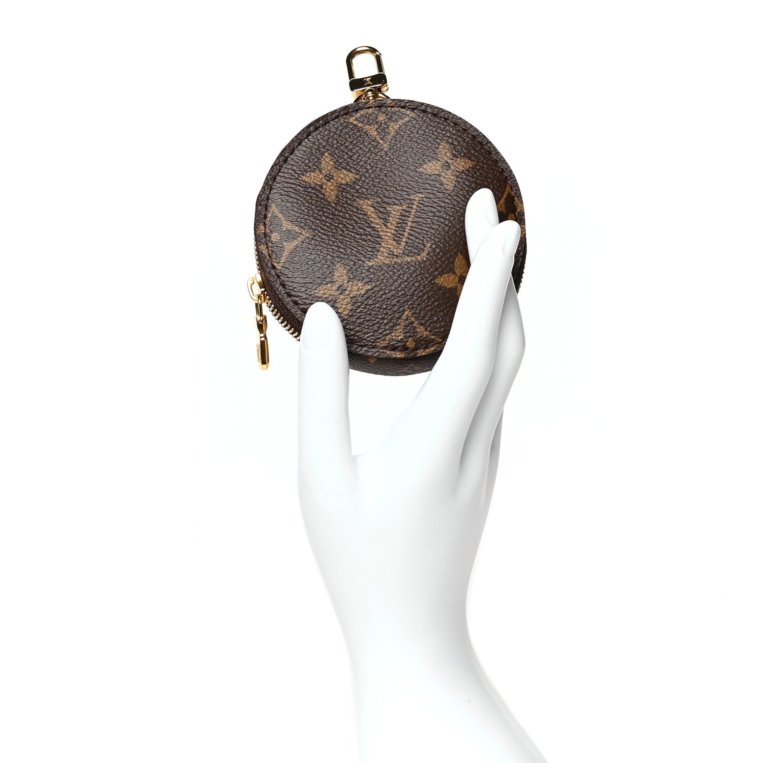 Louis Vuitton Monogram Multi Pochette Accessories Round Coin Purse 2 of 7