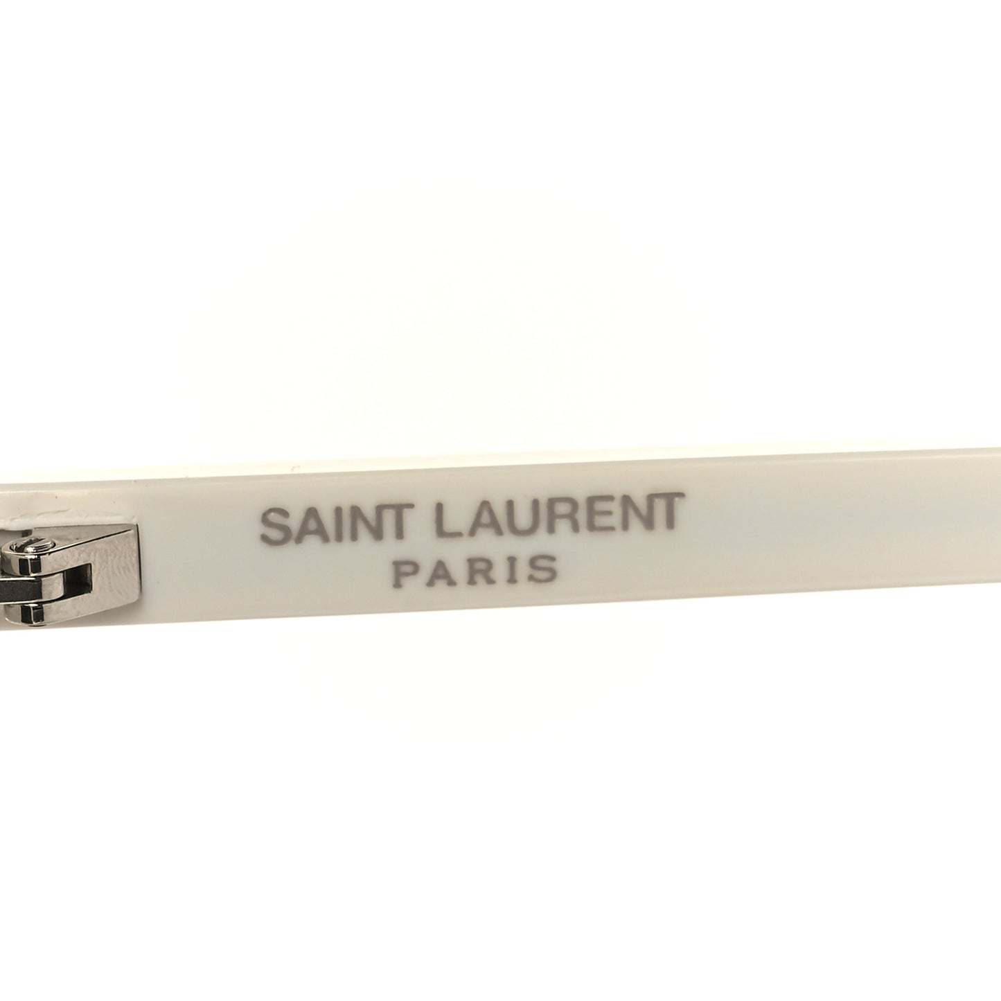 Acetate New Wave Oval Sunglasses SL 356 White