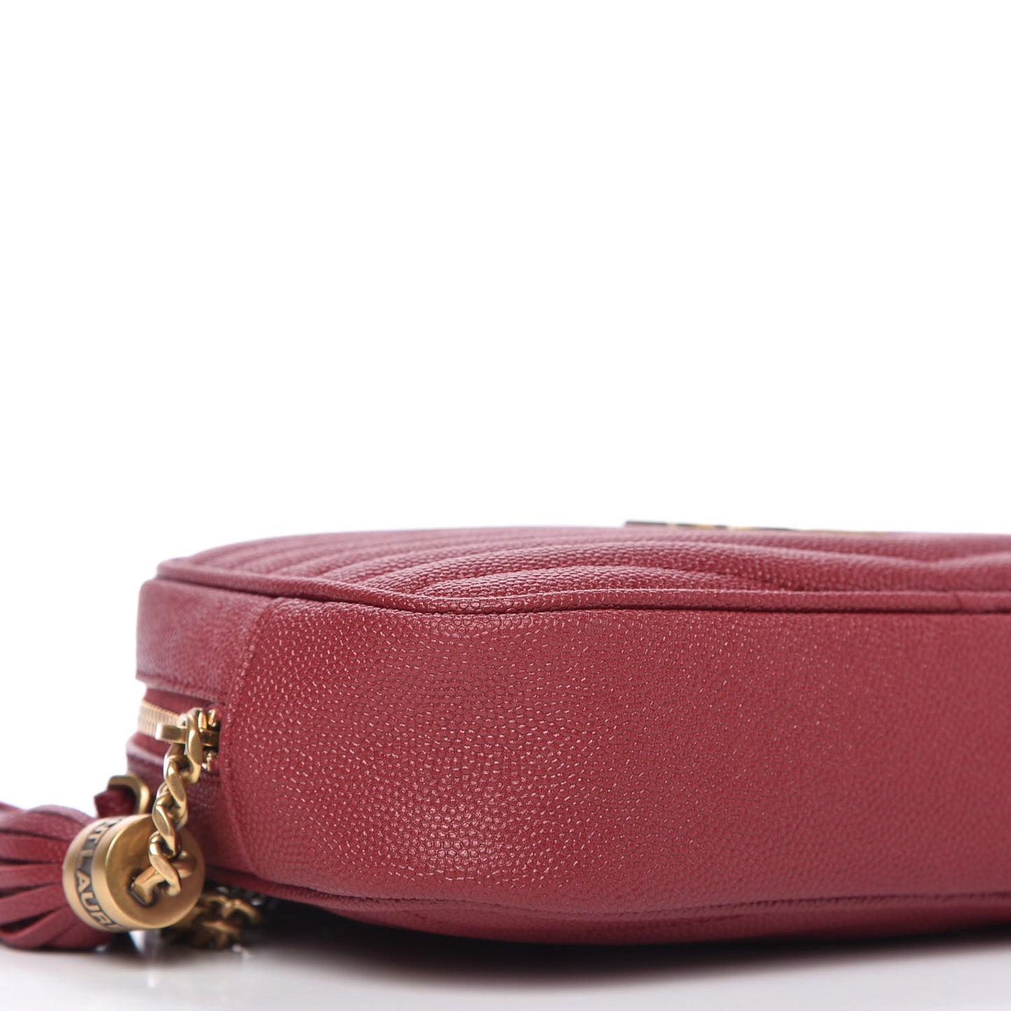 Grain De Poudre Matelasse Monogram Mini Lou Camera Bag Eros Red