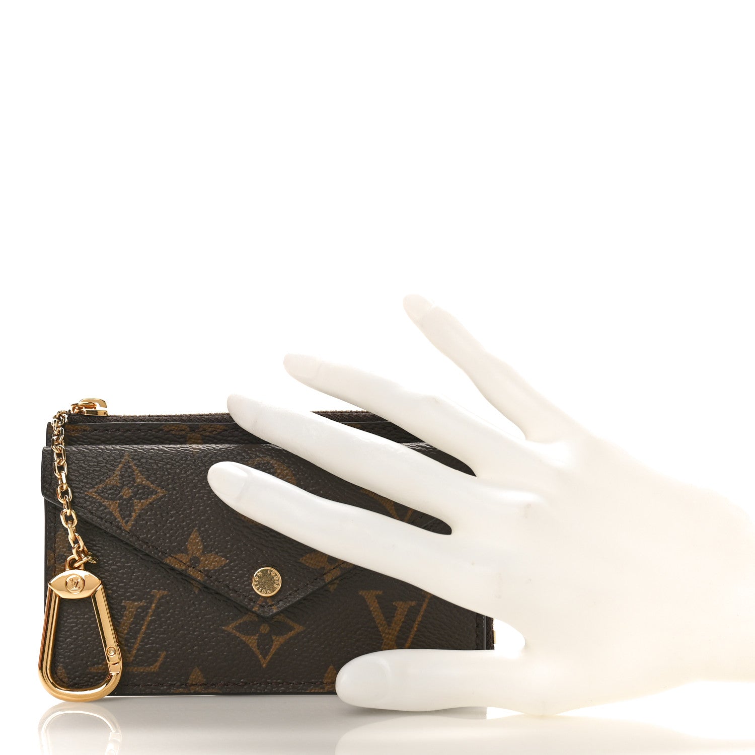 Louis Vuitton Monogram Recto Verso Card Holder Black 2 of 10