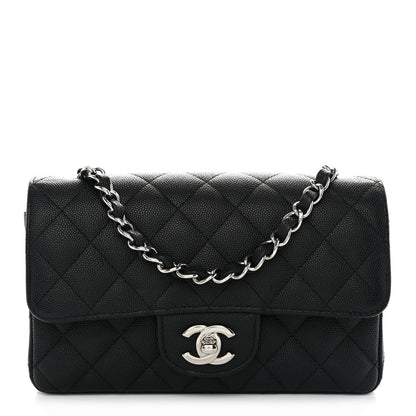 Chanel Caviar Quilted Mini Rectangular Flap Black 1 of 11