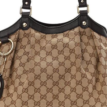 Gucci Monogram Medium Sukey Tote Dark Brown 8 of 11