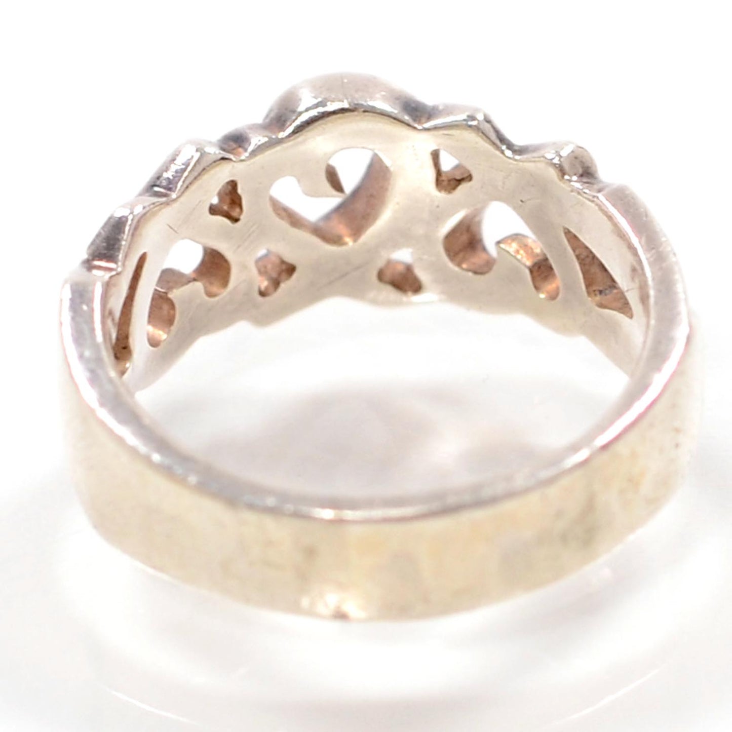 Sterling Silver Paloma Picasso Loving Hearts Ring 8