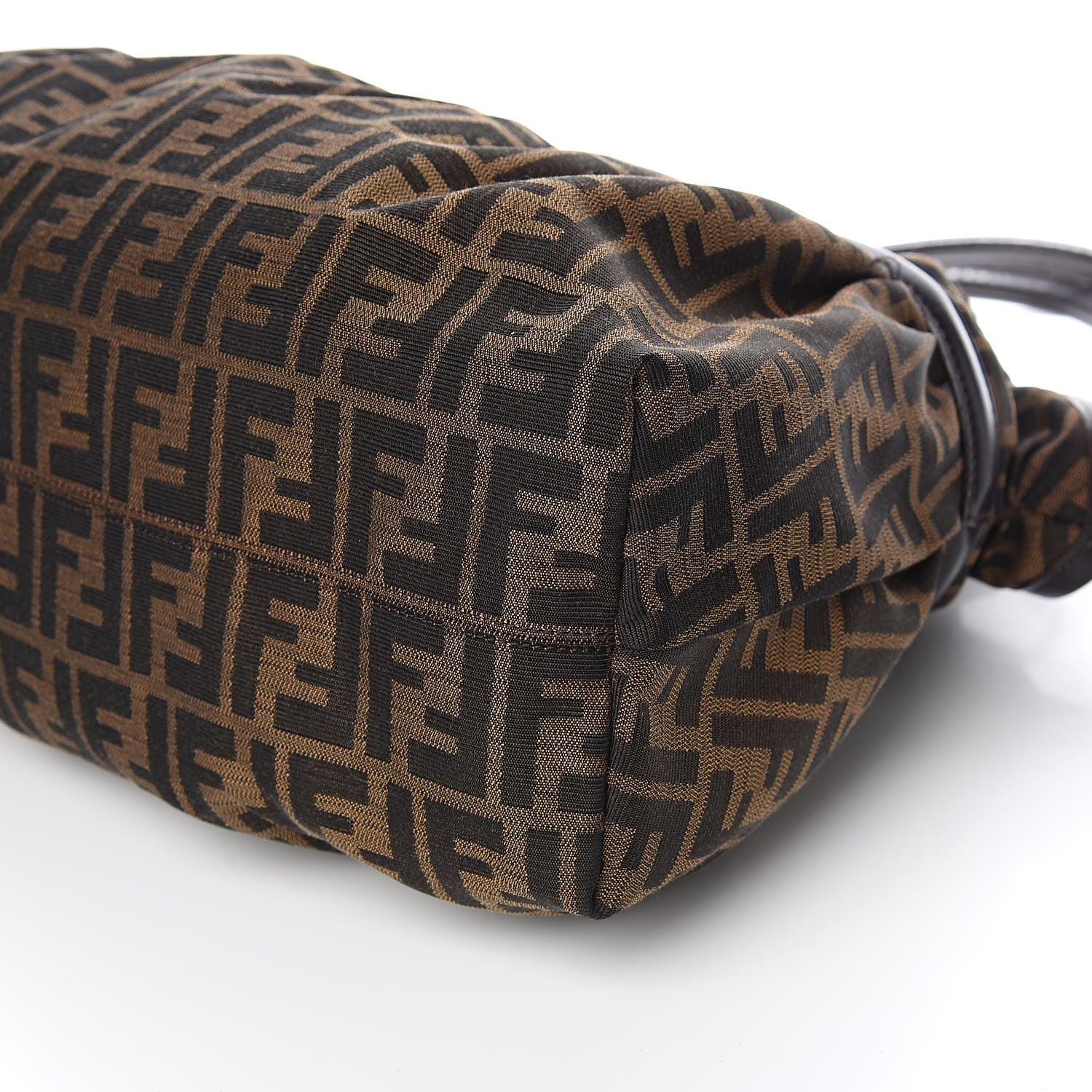 Fendi Zucca Large Chef Shopper Tote Tobacco 8 of 9