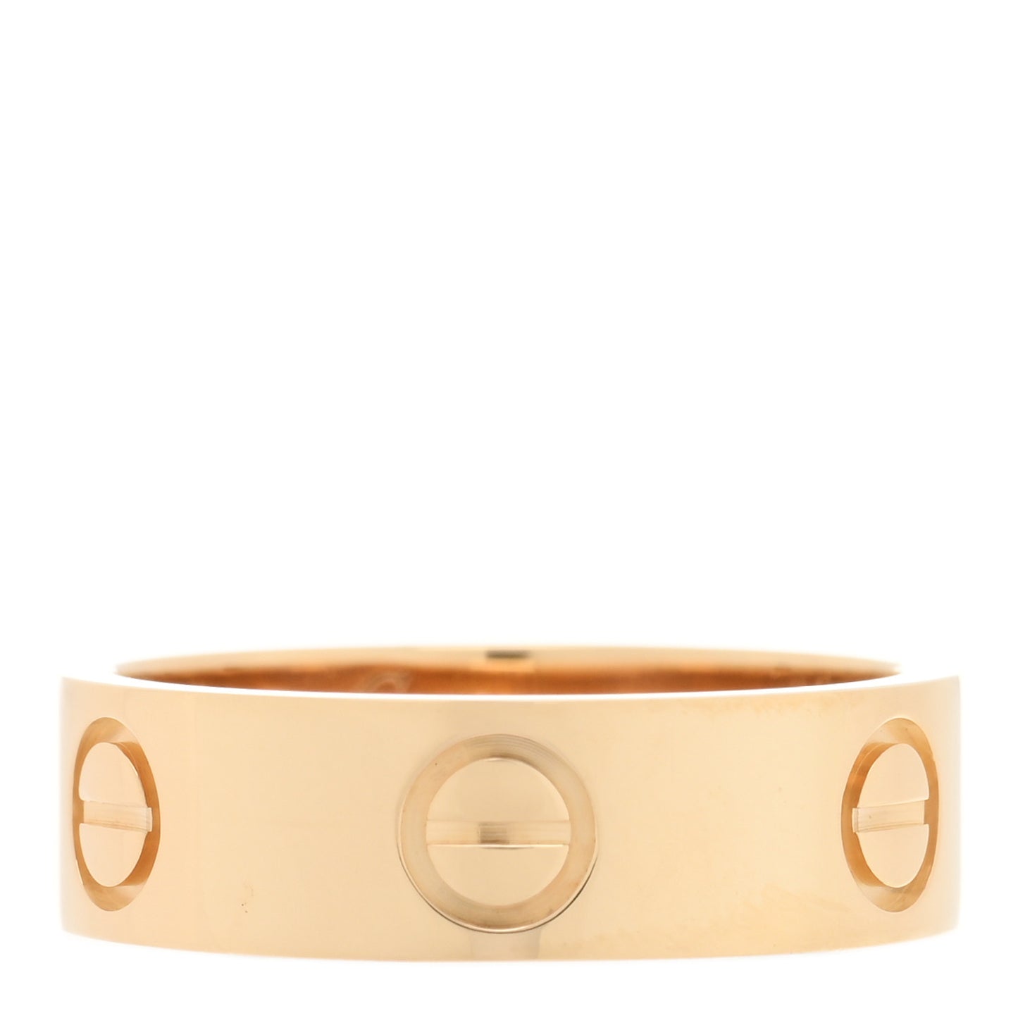 18K Yellow Gold 5.5mm LOVE Ring 51 5.75