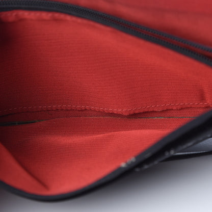 Chanel Nylon Travel Flap Wallet Black 9 of 10