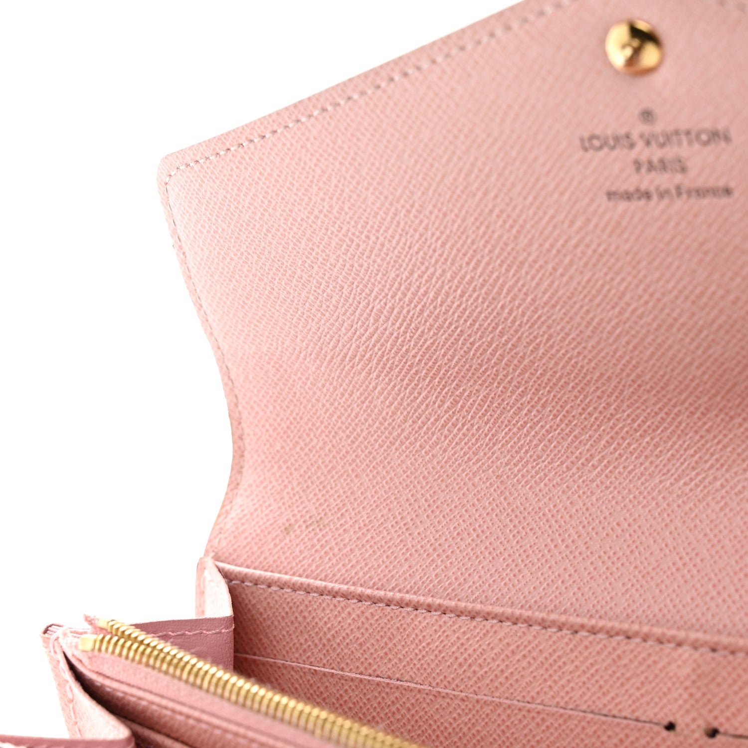 Louis Vuitton Monogram Sarah Wallet NM Rose Ballerine 14 of 16