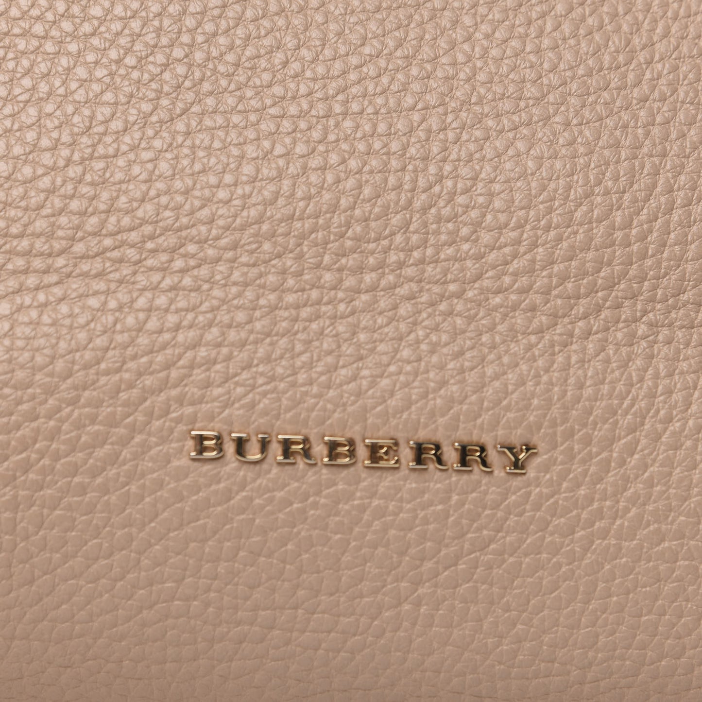 London Grainy Calfskin Medium Baynard Tote Light Nude