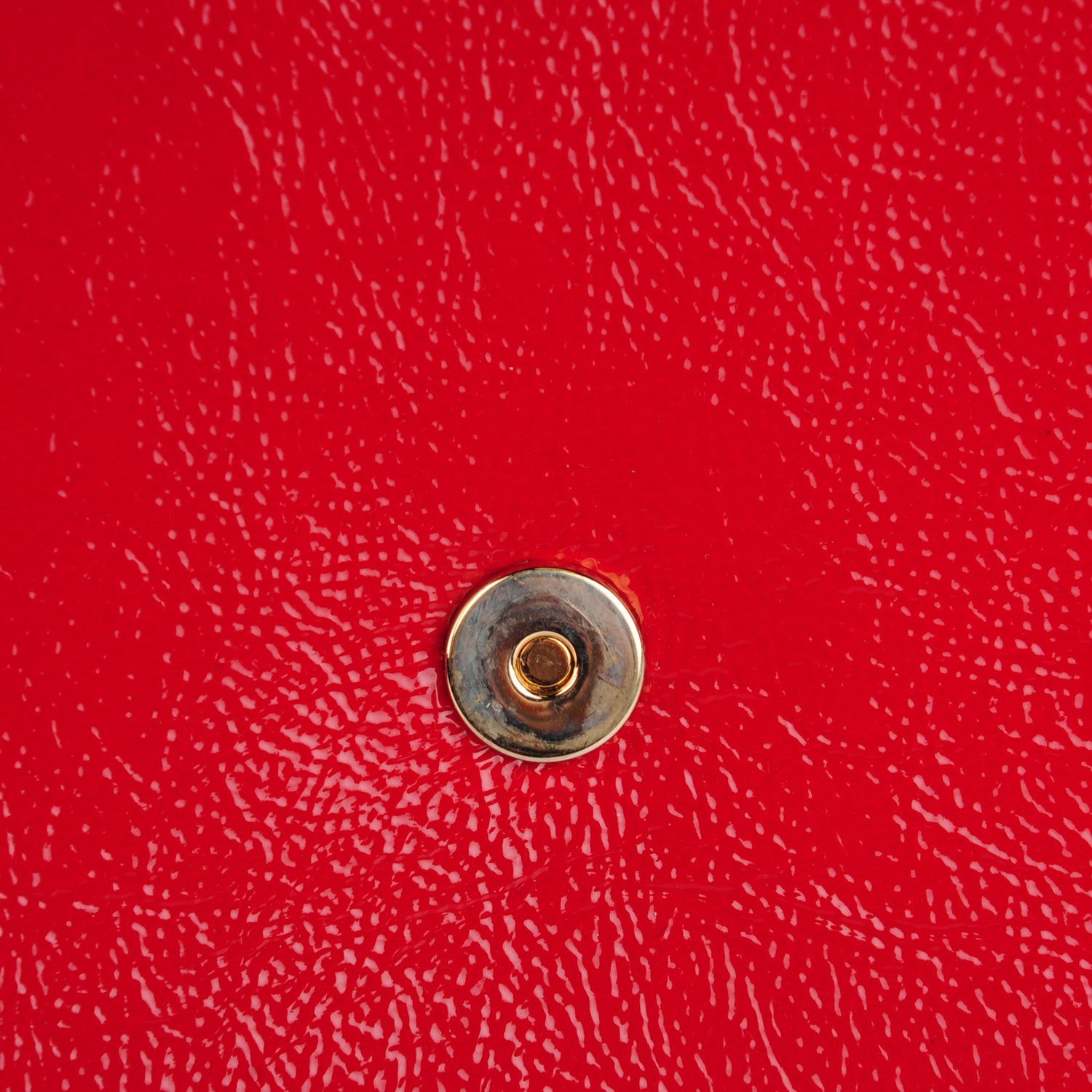 Saint Laurent Textured Patent Monogram Large Belle De Jour Clutch Red 8 of 9