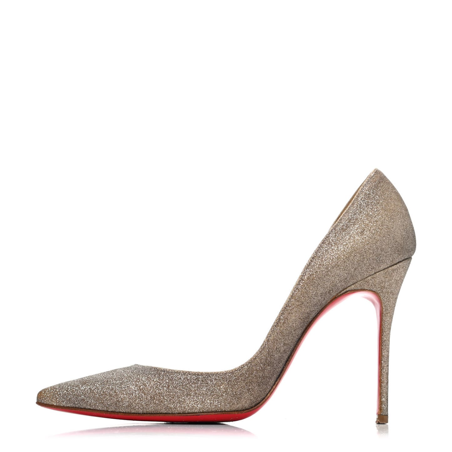 Glitter Mini Specchio Iriza 100 Pumps 36.5 Ivory Havana Beige