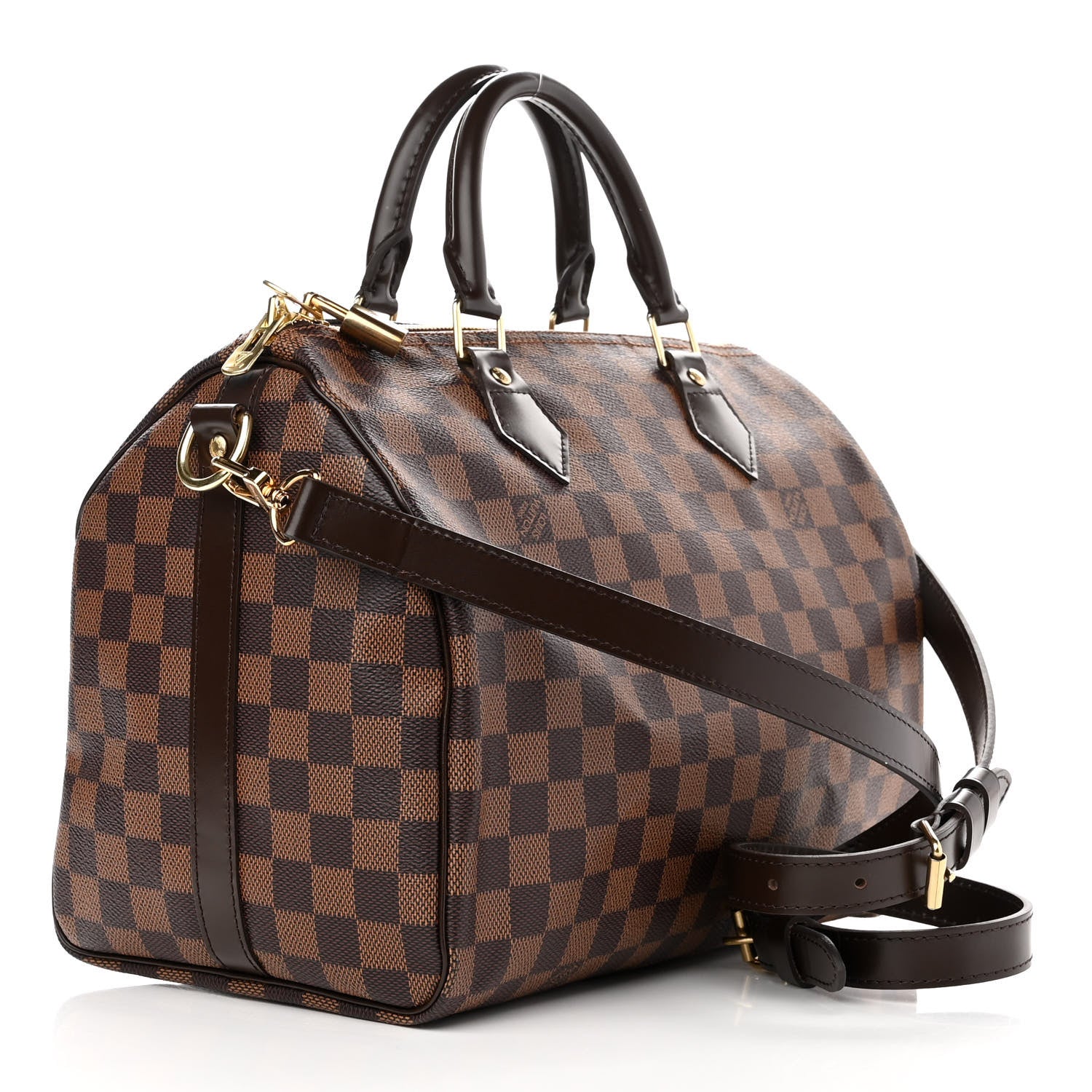 Louis Vuitton Damier Ebene Speedy Bandouliere 30 3 of 11