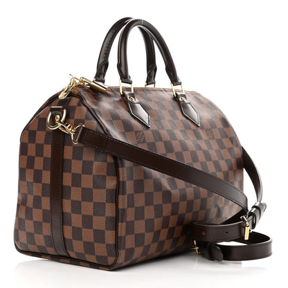 Louis Vuitton Damier Ebene Speedy Bandouliere 30 3 of 11
