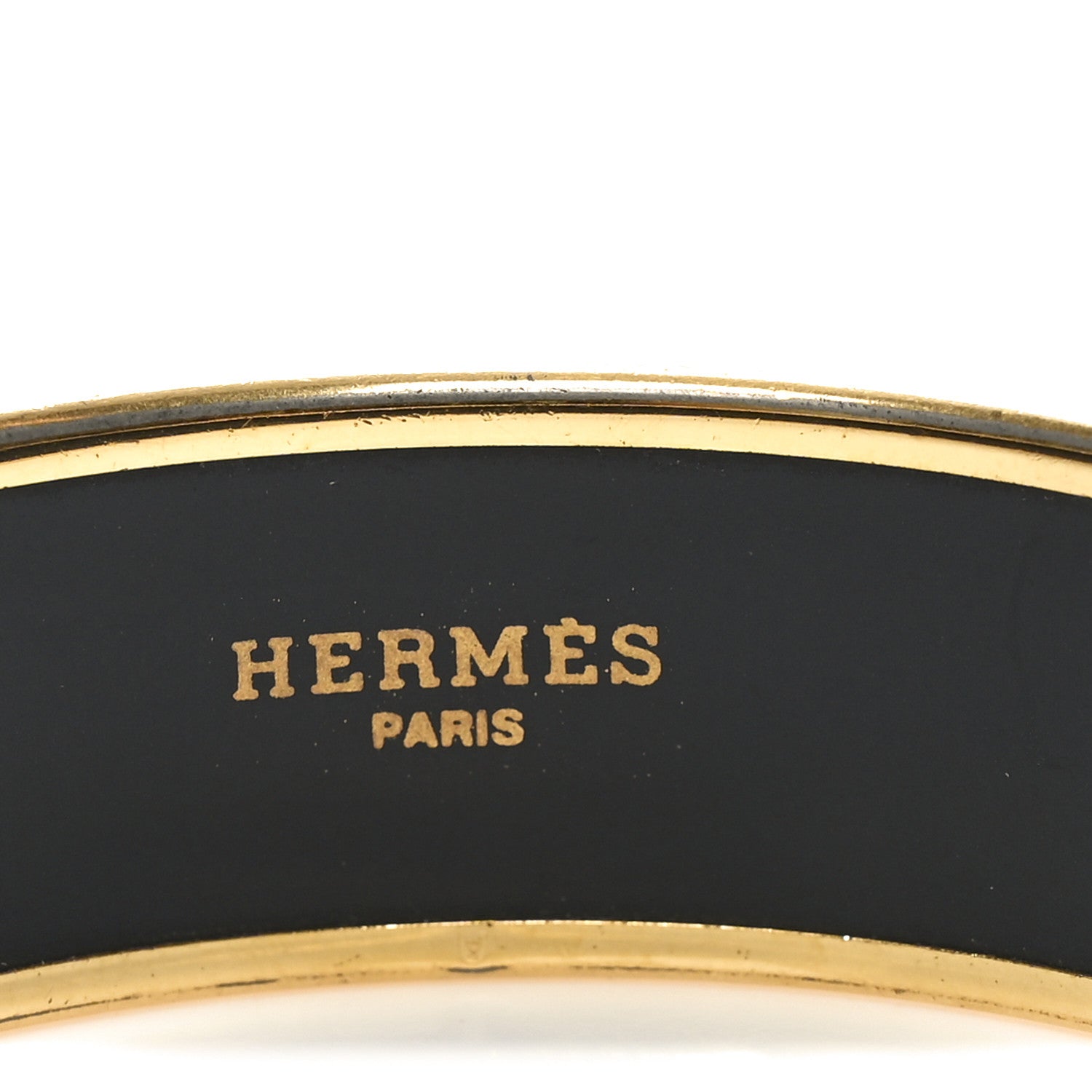 Hermes Enamel Printed Wide Bracelet 65 4 of 5