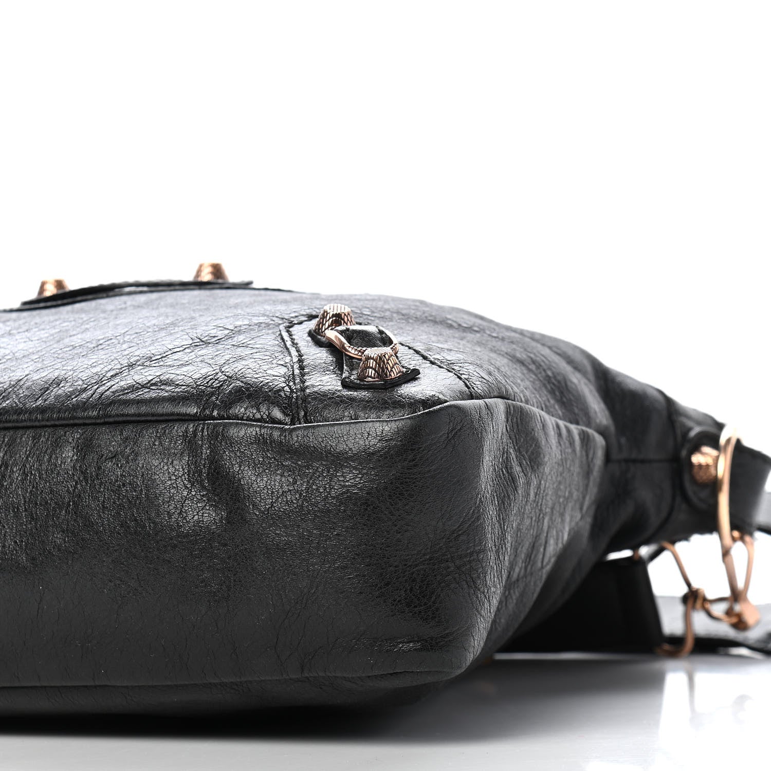 Balenciaga Agneau Giant 12 Rose Gold Hardware Town Black 12 of 12