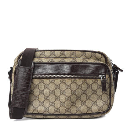 Gucci GG Plus Monogram Camera Bag Dark Brown 1 of 10