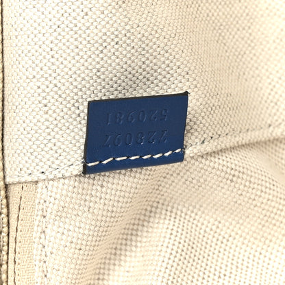 Gucci Calfskin GG Tennis Embossed Small Savoy Cabin Trolley Intense Metal Blue 6 of 9