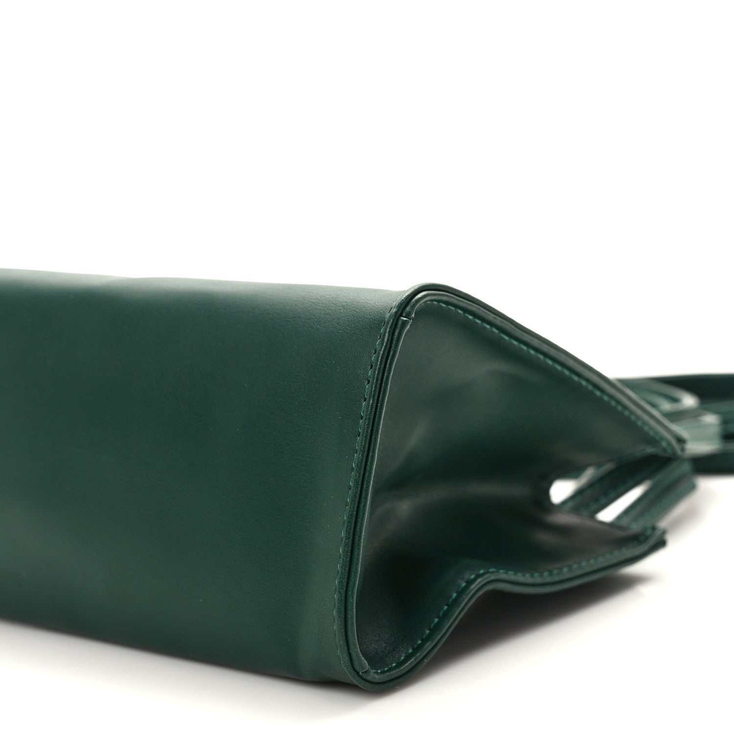 Telfar Vegan Leather Small Shopping Bag Dark Olive 10 of 12