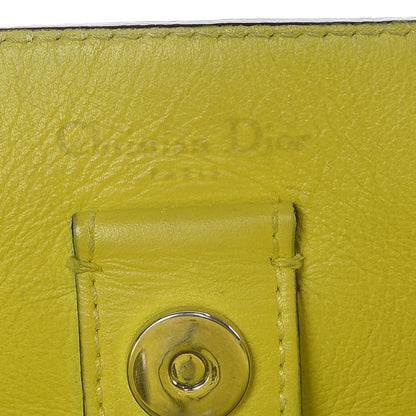 Christian Dior Calfskin Small Tri-color Diorissimo Navy Light Blue Yellow 6 of 7
