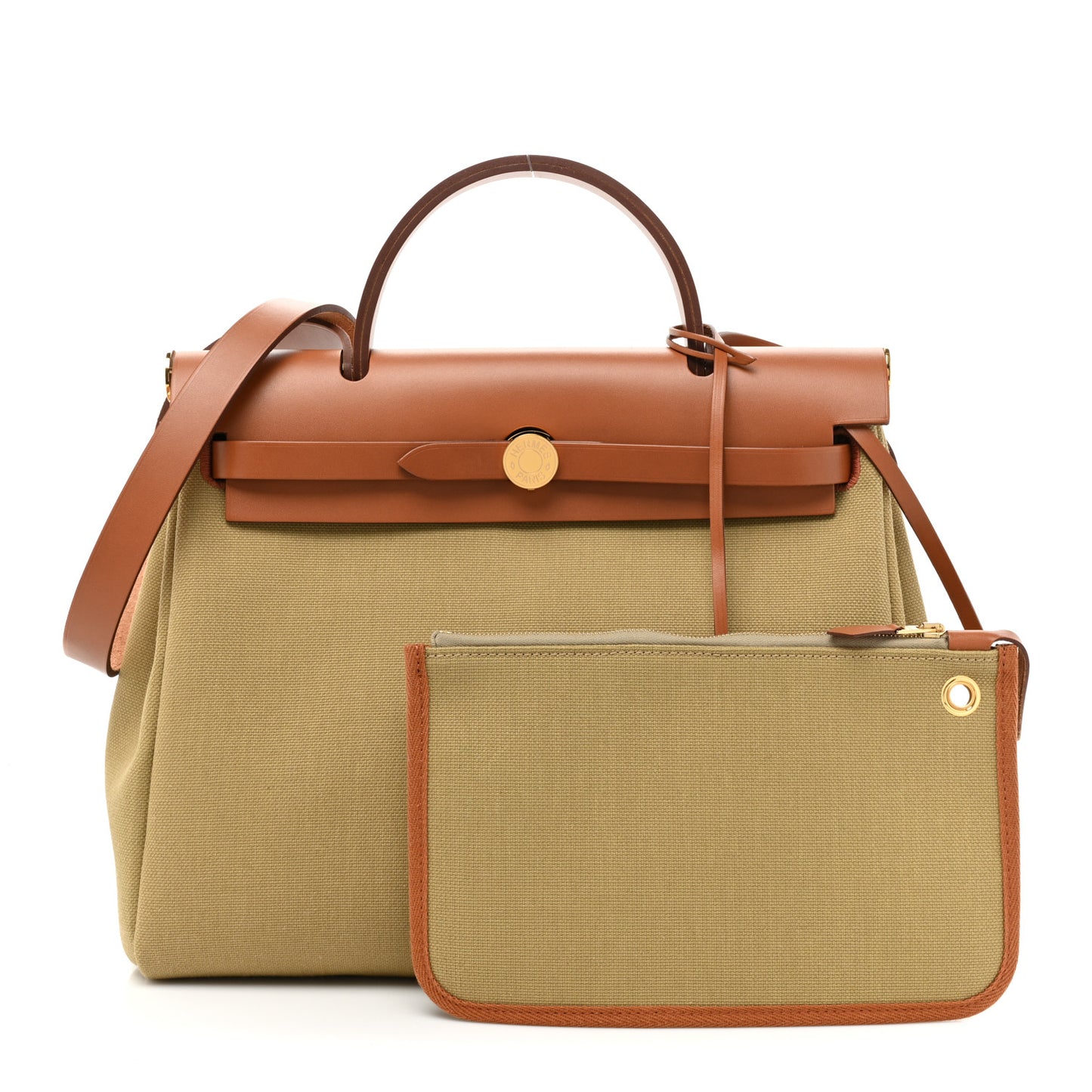 Military Toile Vache Hunter Herbag Zip Retourne 31 PM Ginger Naturel