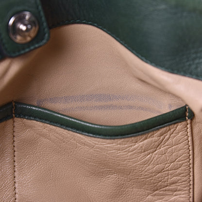 Prada Nappa Gaufre Double Zip Tote Green 8 of 22