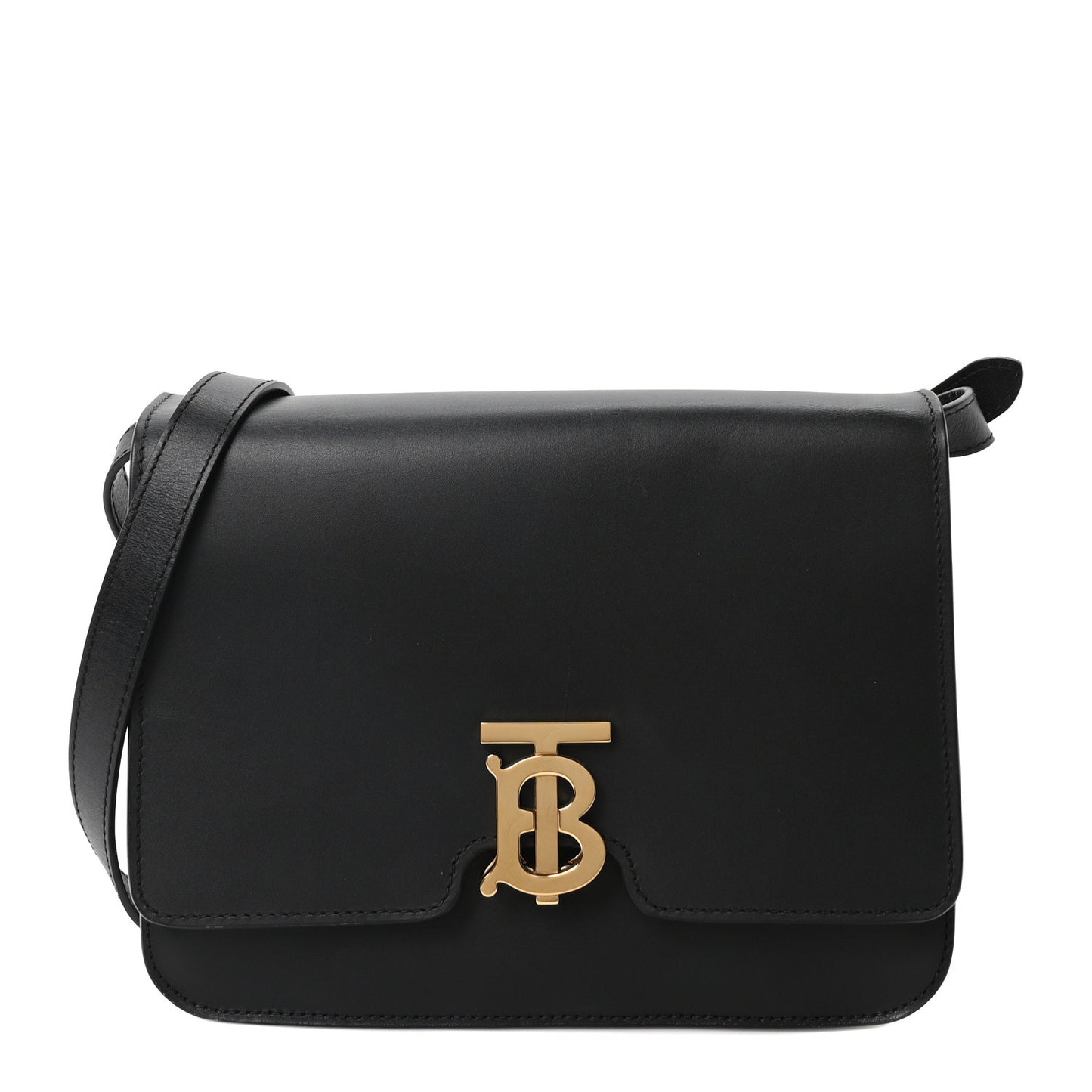 Calfskin Medium TB Bag Black