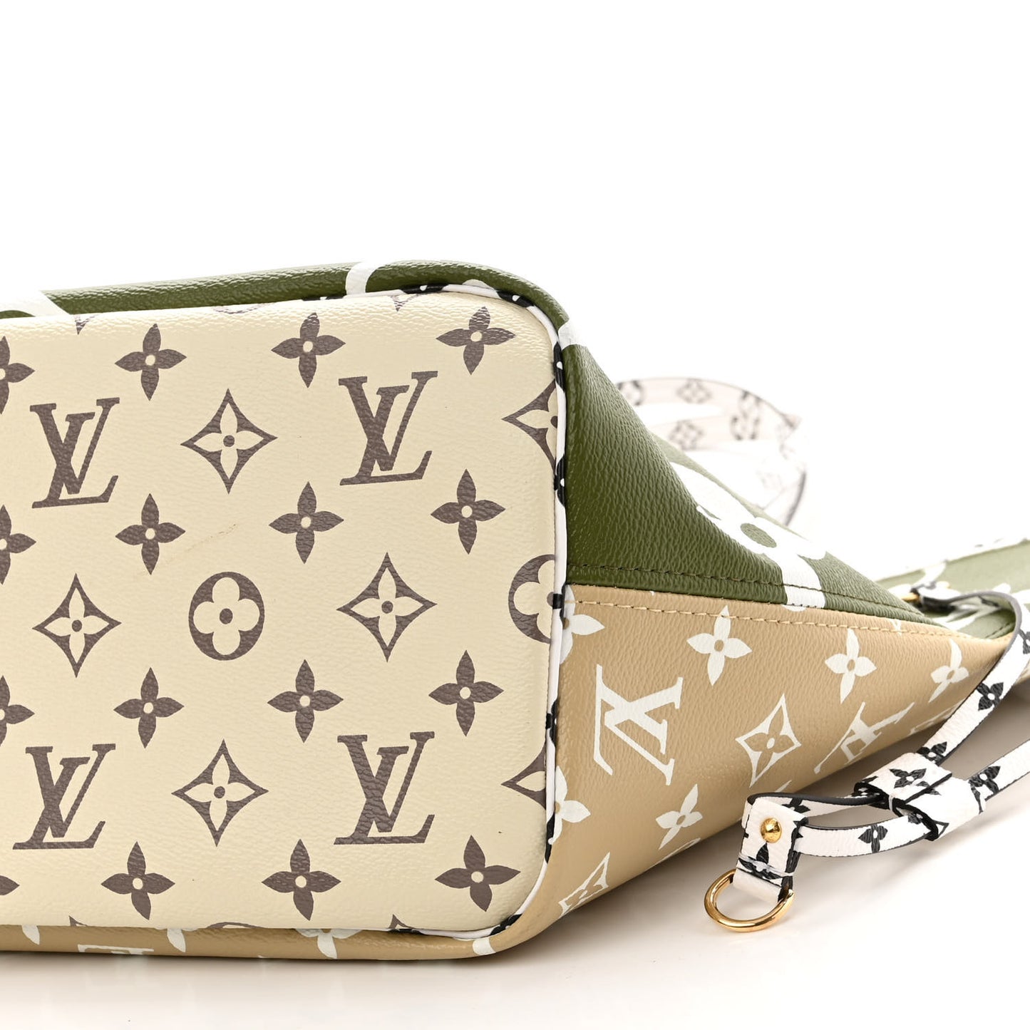 Monogram Giant Neverfull MM Kaki