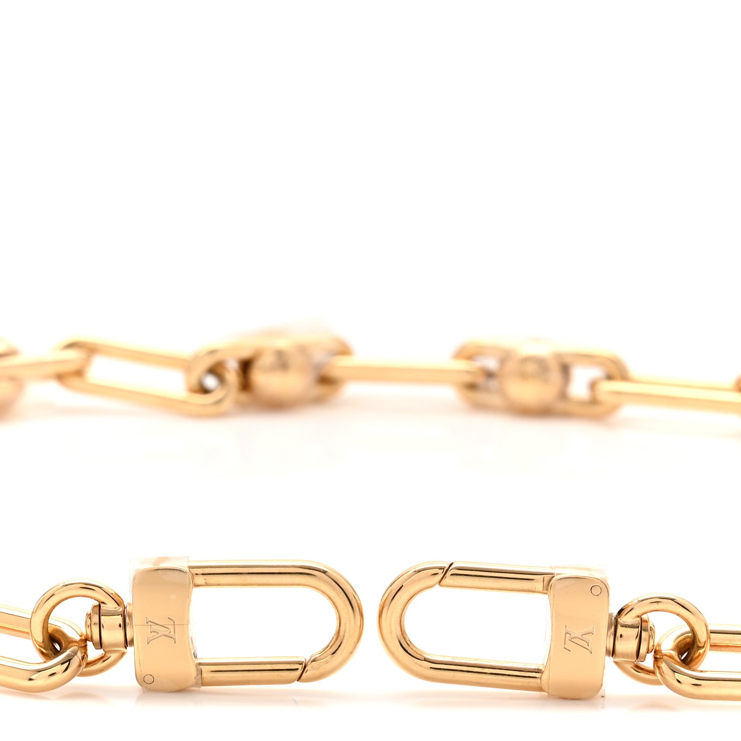Louis Vuitton LV X TM Metal Pochette Accessories Chain Strap Gold 3 of 3