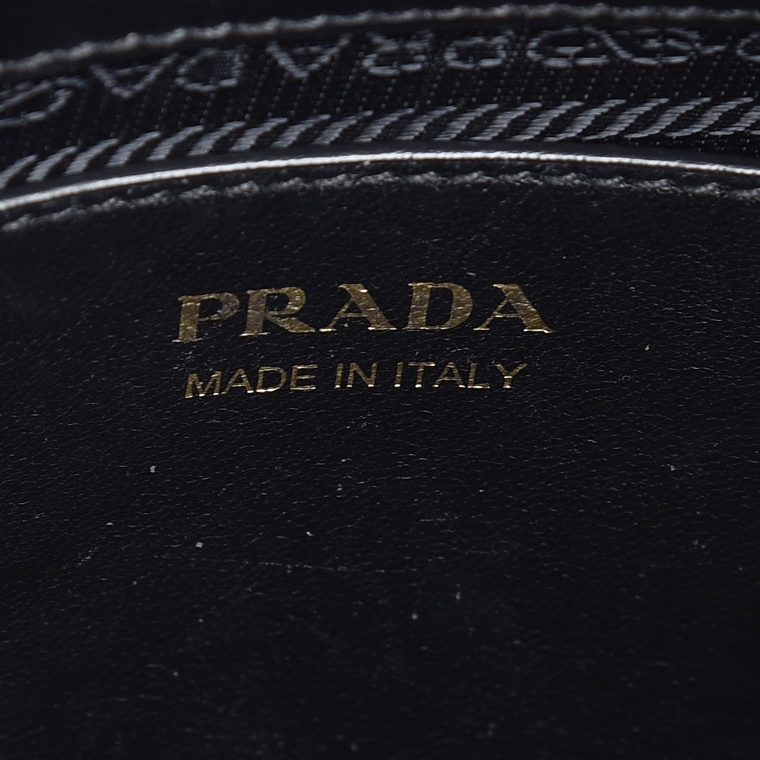 Prada Saffiano City Calfskin Medium Esplanade Tote Black 7 of 10