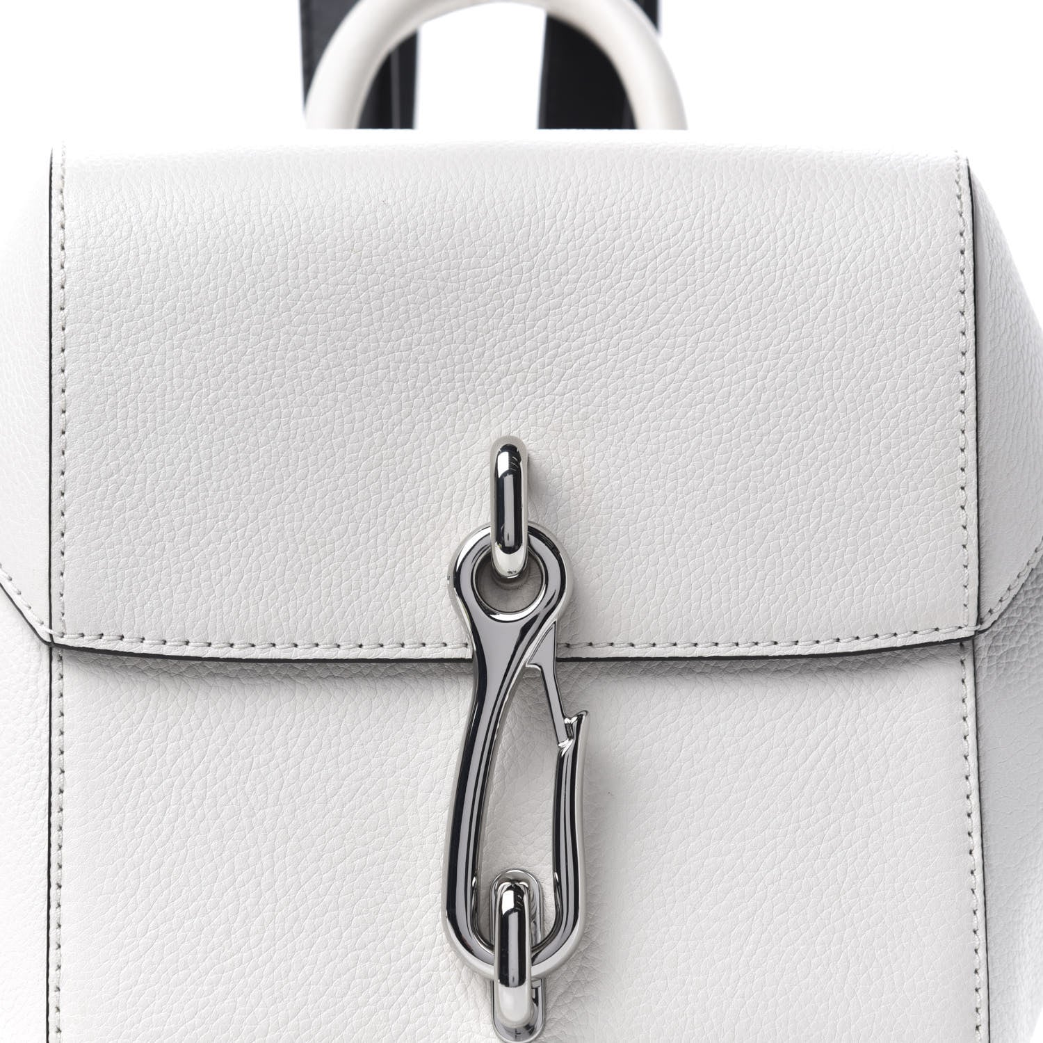Alexander Wang Calfskin Mini Hook Backpack White 9 of 9
