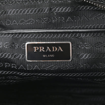 Prada Tessuto Nylon Vitello Backpack Black 6 of 8