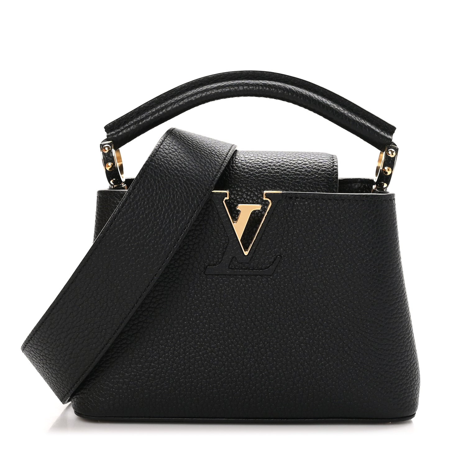 Taurillon Mini Capucines Black