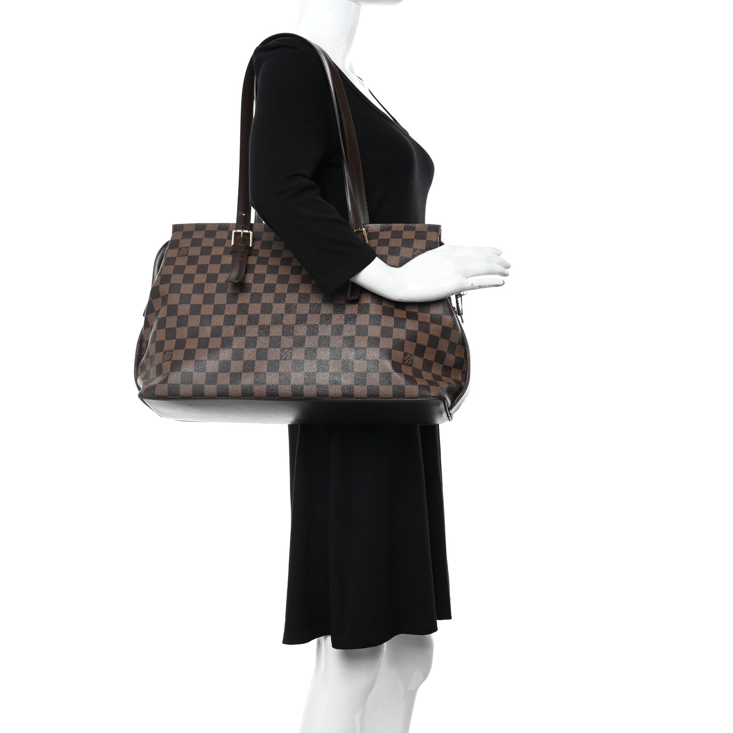 Louis Vuitton Damier Ebene Chelsea Tote 2 of 9