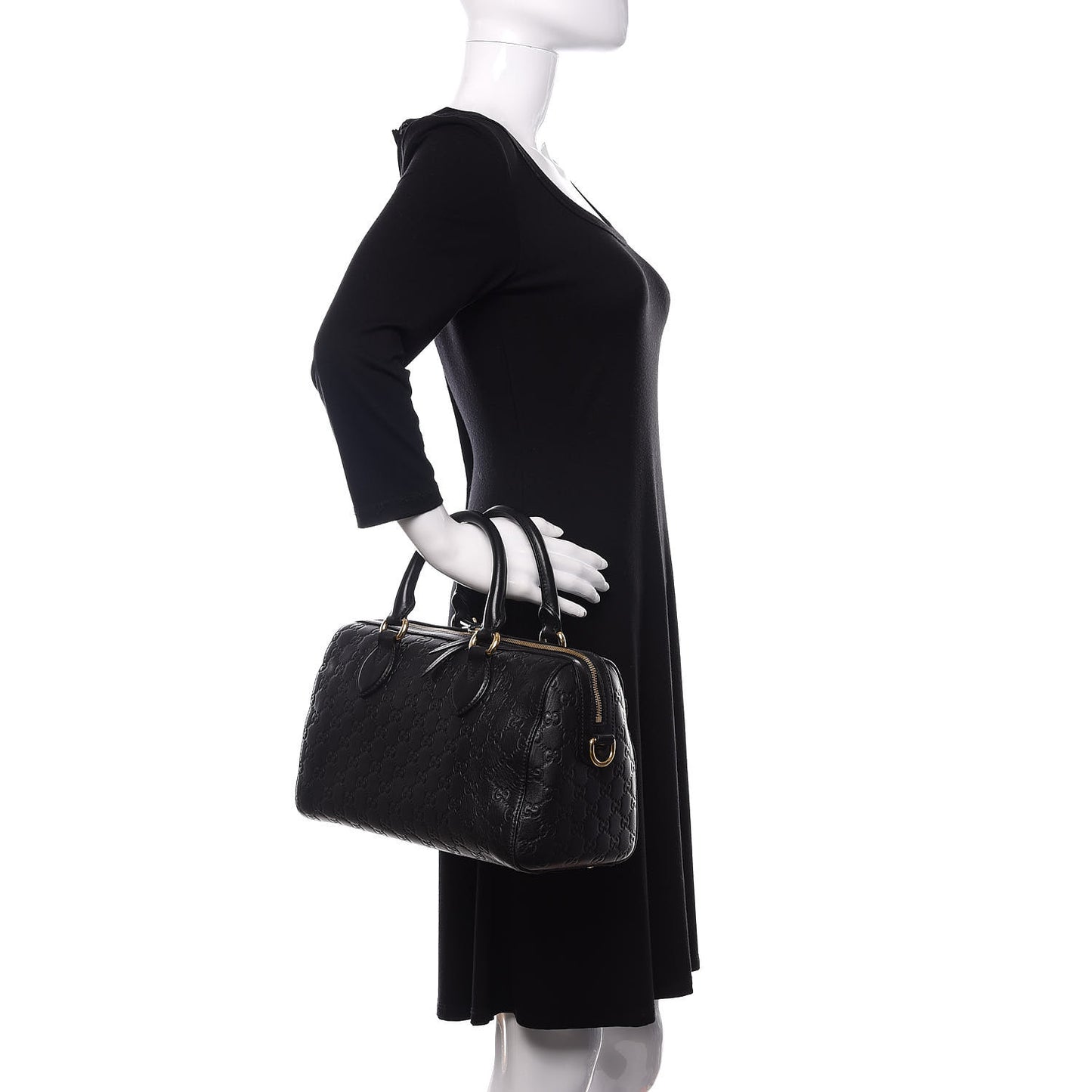 Guccissima Signature Boston Black