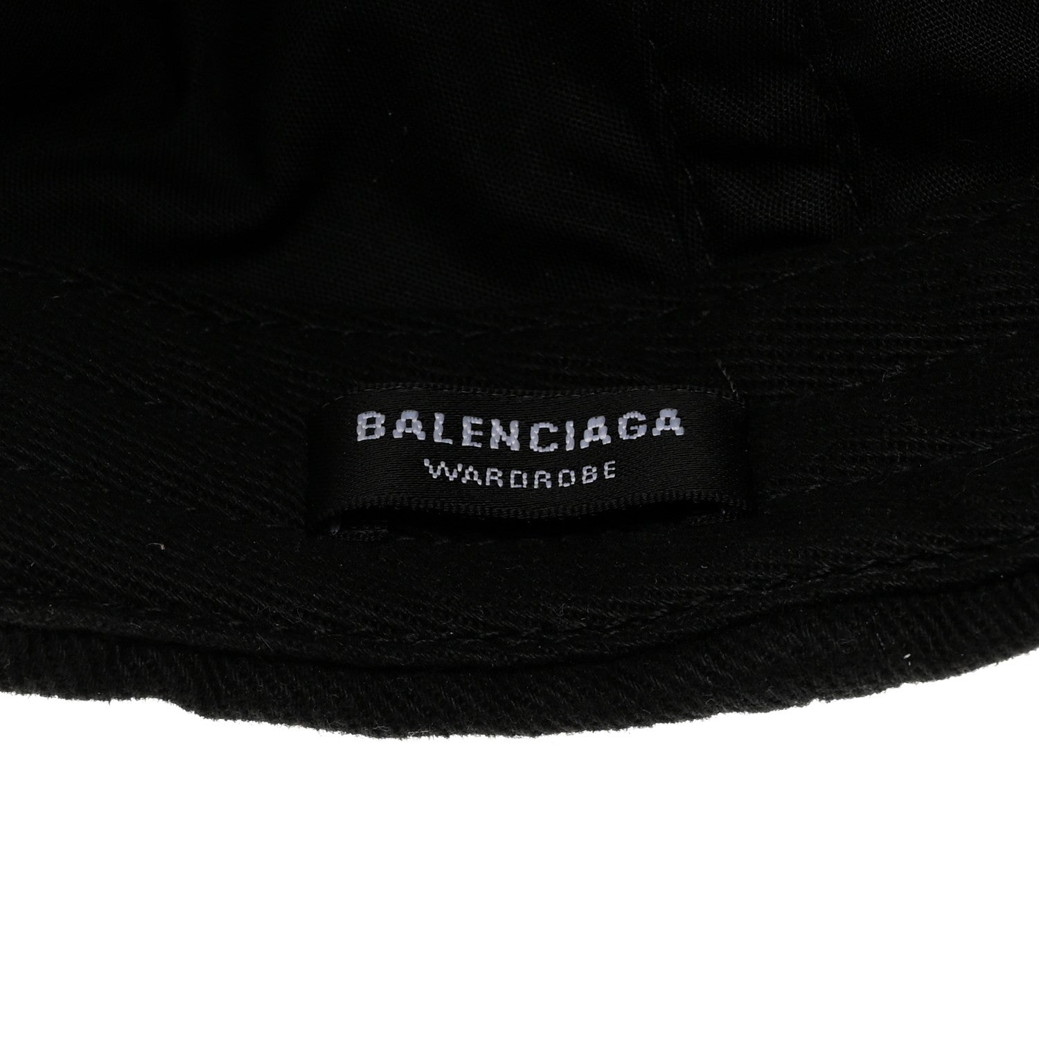Balenciaga Cotton Drill Logo New Baseball Hat L Black 9 of 9