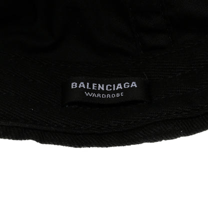 Balenciaga Cotton Drill Logo New Baseball Hat L Black 9 of 9
