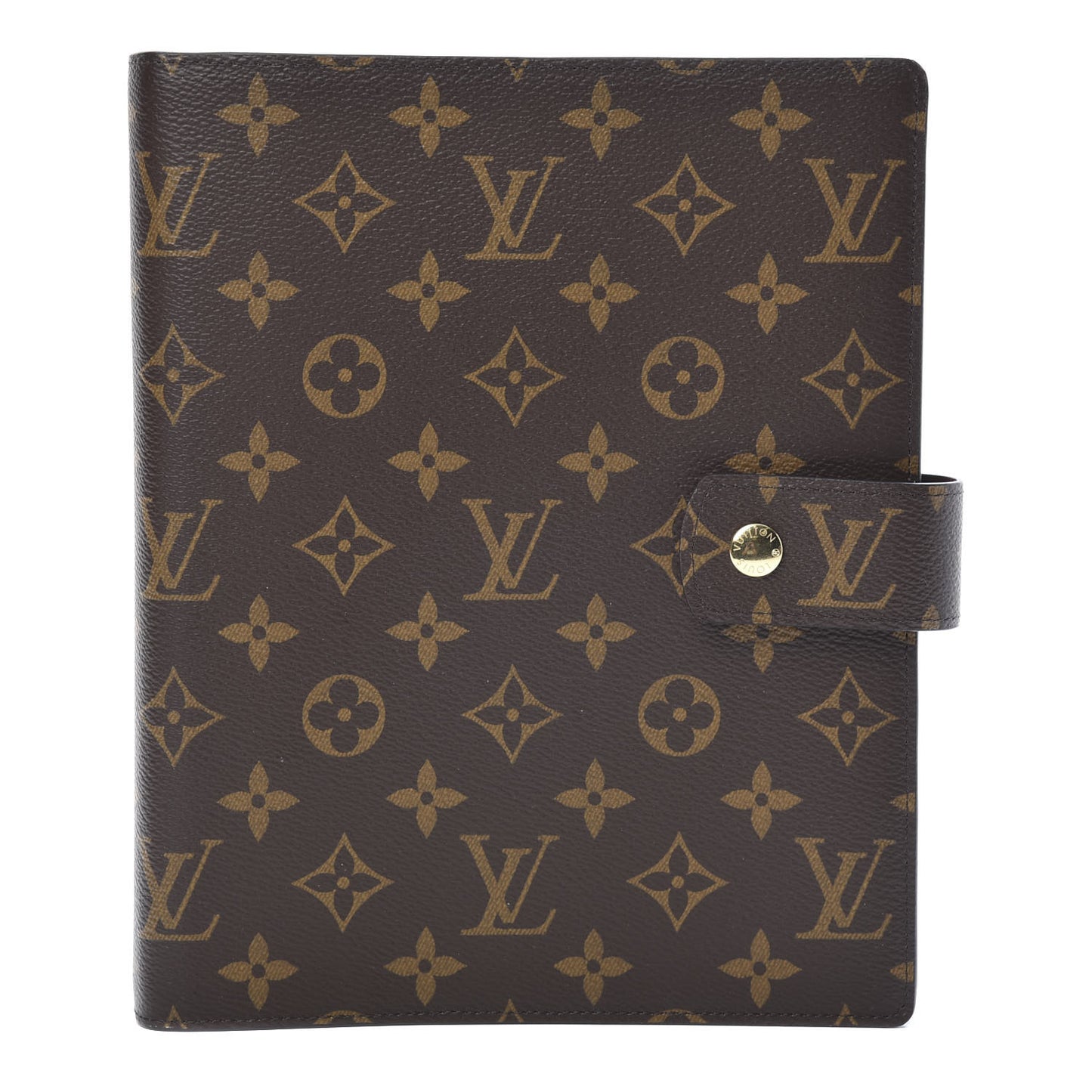 Monogram Large Ring Agenda Cover